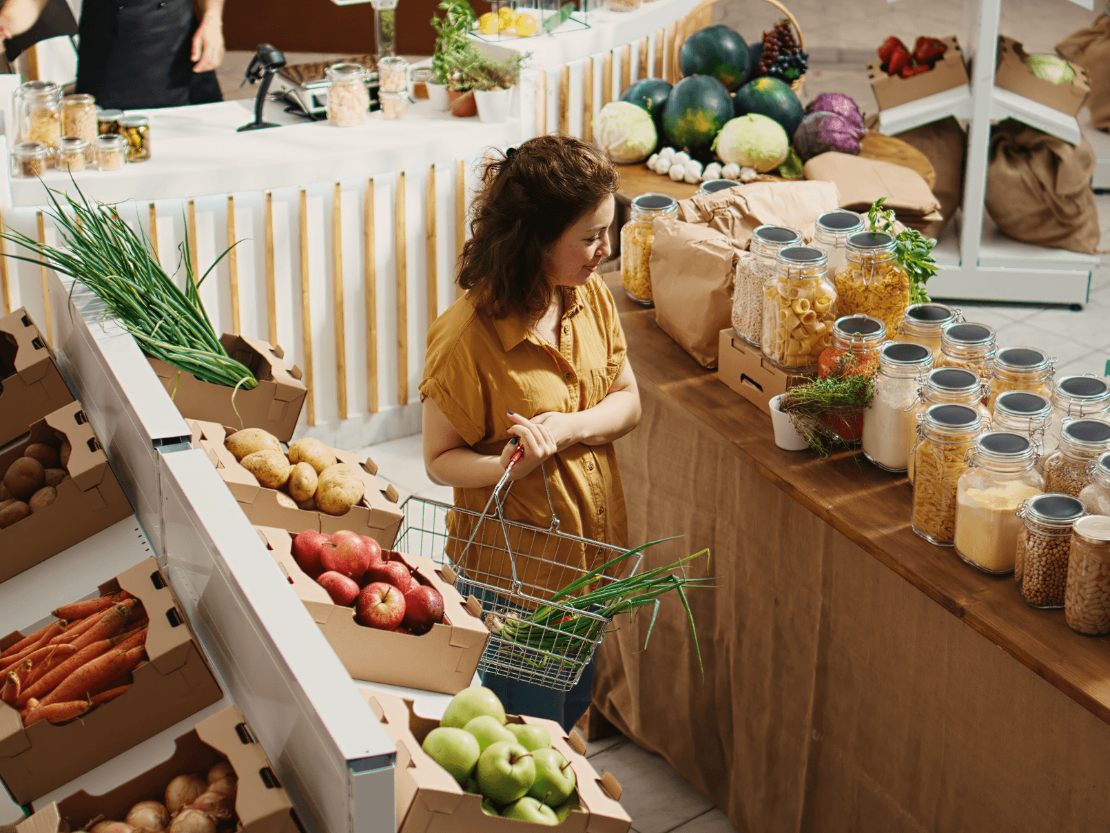 Organic Foods — ecommerce storefront on Juoto